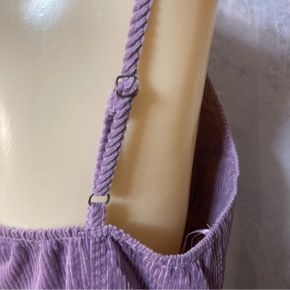 Wild Fable sleeveless mini corduroy dress Dark Mauve large - Picture 4 of 7